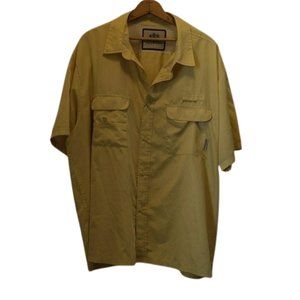 Tallwoods Element Wear Men's Size 3x Vented Short Sleeve Button Down Shirt